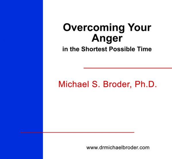 Overcoming Your Anger - audio CD or MP3