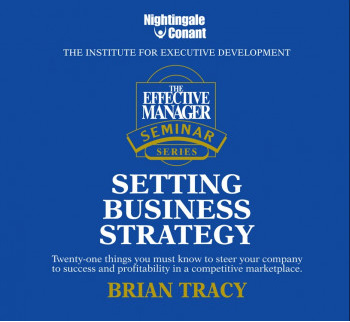 Setting Business Strategy DVD by Brian Tracy - Discount!
